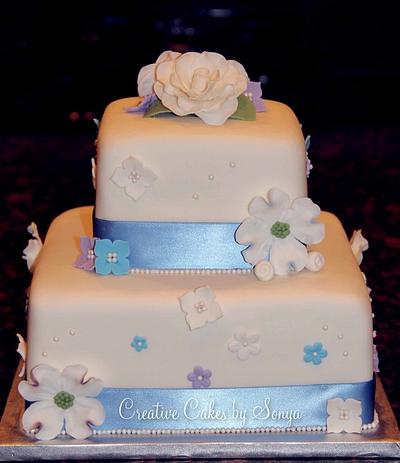 Bridal Shower Cake - Cake by Sonya