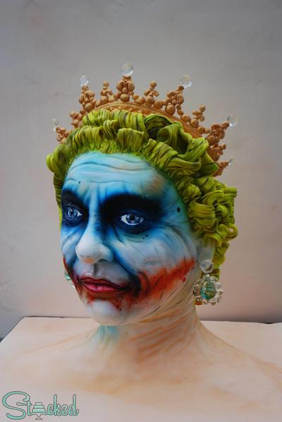 Queen Elizabeth meets Joker! - Cake by Stacked