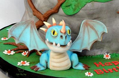 How to train your Dragon  - Cake by Cake My Day