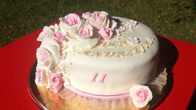 romantic roses - Cake by Ewa Drzewicka