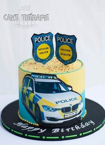 Police Themed Birthday cake. - Cake by Caketherapie
