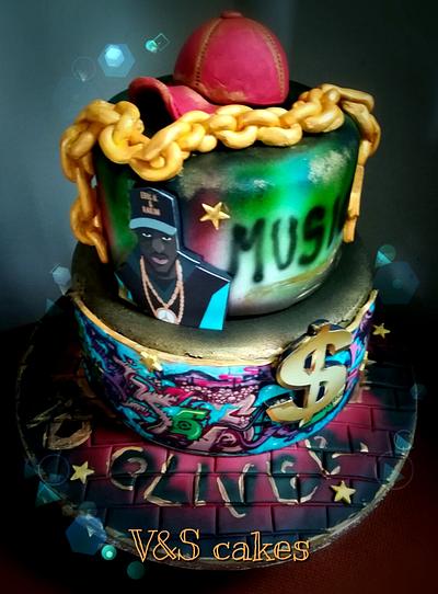 For a fan of rap music - Cake by V&S cakes