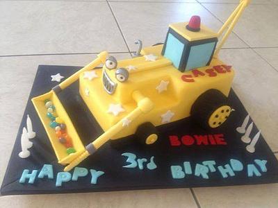 Scoop - Bob the builder truck - Cake by Dis Sweet Delights