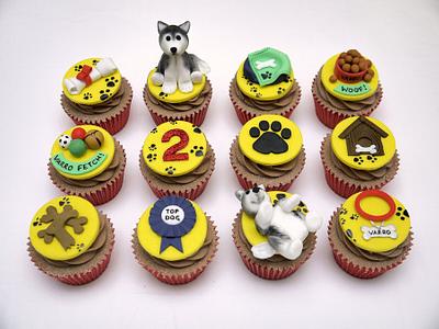 Doggy Cupcakes! - Cake by Natalie King
