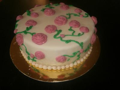 Rose cake - Cake by Tucsisuti