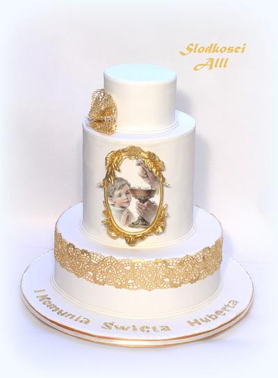 Communion Cake  - Cake by Alll 