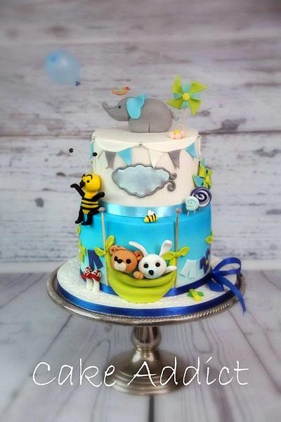 1st Birthday Cake - Cake by Cake Addict