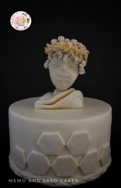 Roman boy statue - Greco Roman challenge ⚜️ - Cake by Mero Wageeh