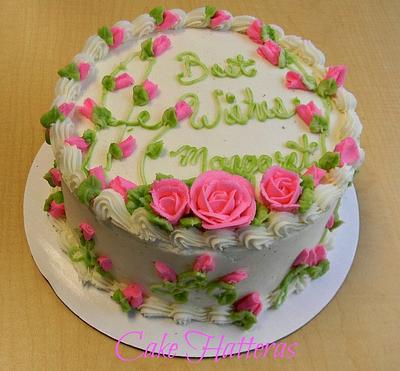 Best Wishes Margaret - Cake by Donna Tokazowski- Cake Hatteras, Martinsburg WV