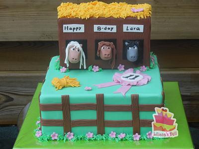 Horse cake - Cake by Liliana Vega