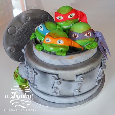Ninja turtles - Cake by Katka