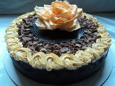Milk Chocolate Raspberry Cheesecake - Cake by Goreti