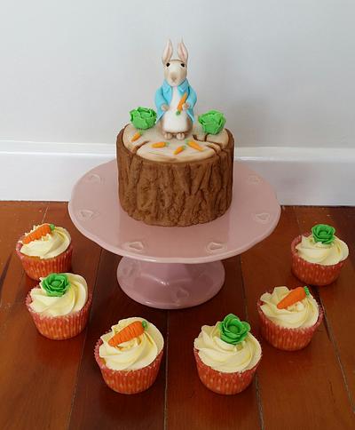 Easter Peter Rabbit  - Cake by Mandythecaker