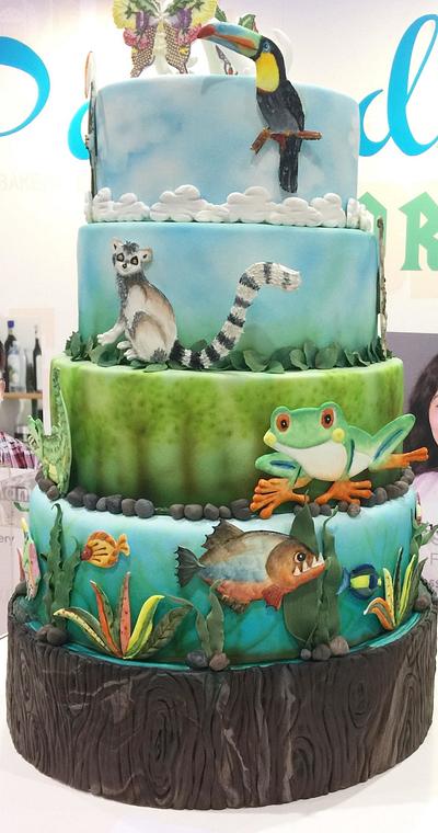 Rain Forest - Cake by Blossom Cakes