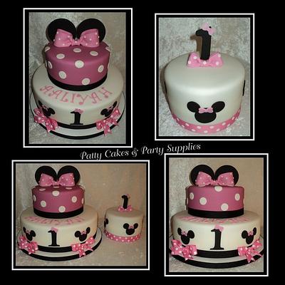 Minnie Mouse Cake - Cake by pattycakes2010