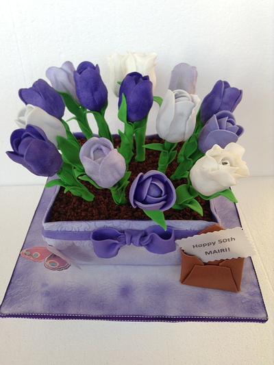 Flower Pot Cake - Cake by Jing14