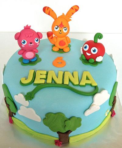 Moshi Monsters - Cake by Neda's Cakes