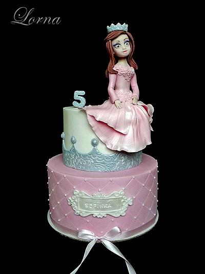 Princess for little girl.. - Cake by Lorna