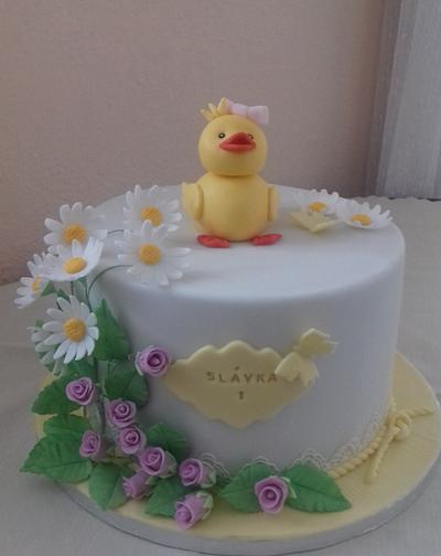First birthday cake - Cake by Aliena