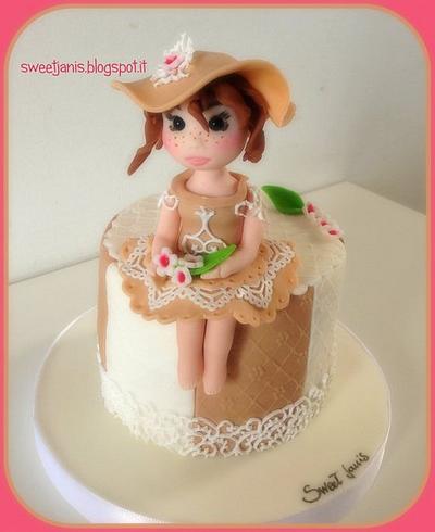 Romantic doll - Cake by Sweet Janis