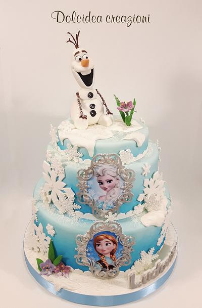 Frozen cake - Cake by Dolcidea creazioni