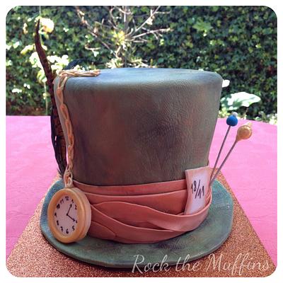 Hatter hat cake - Cake by Rock the Muffins