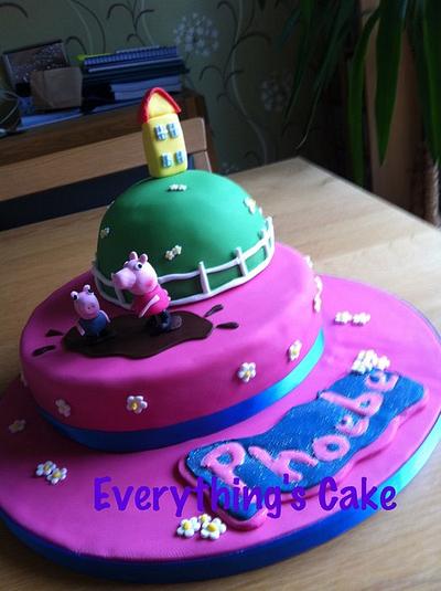 Peppa Pig - Muddy Puddles - Cake by Everything's Cake
