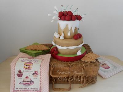 Cherry cake - Cake by Orietta Basso