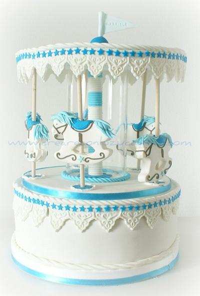 Carousel Cake - Cake by Deborah