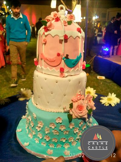 Wedding Cake - Cake by Cremecastle