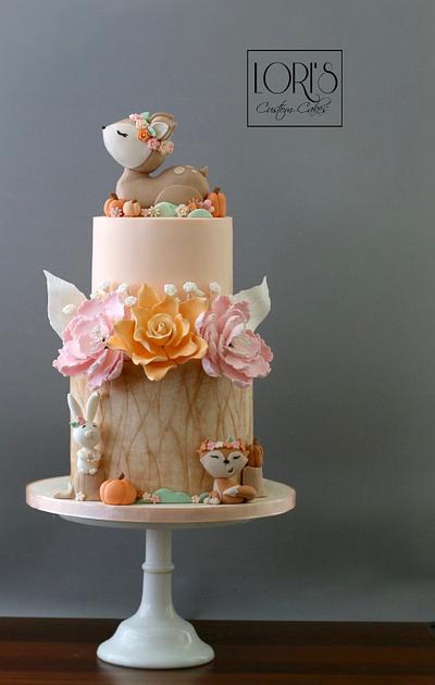 Baby Shower  - Cake by Lori Mahoney (Lori's Custom Cakes) 