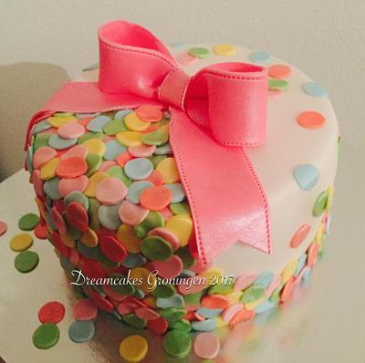 Confetti cake - Cake by Dreamcakes Groningen