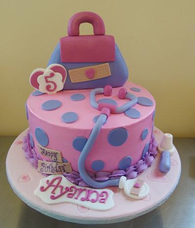 Doc McStuffins Inspired Birthday Cake - Cake by DaniellesSweetSide