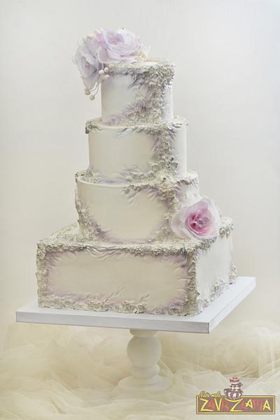 Bas-relief Wedding Cake  - Cake by Nasa Mala Zavrzlama