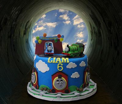 Train Cake - Cake by MsTreatz