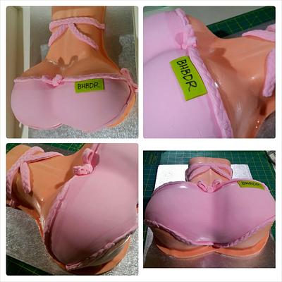 Pink Bikini  - Cake by Erik Cortez