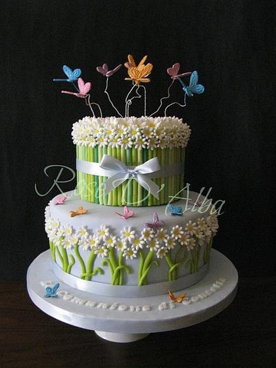 First communion cake - Cake by Rose D' Alba cake designer