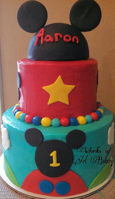 Mickey Mouse Club House cake - Cake by Kristen Davis