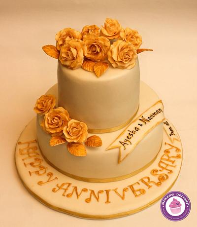 Anniversary cake - Cake by Urooj Hassan