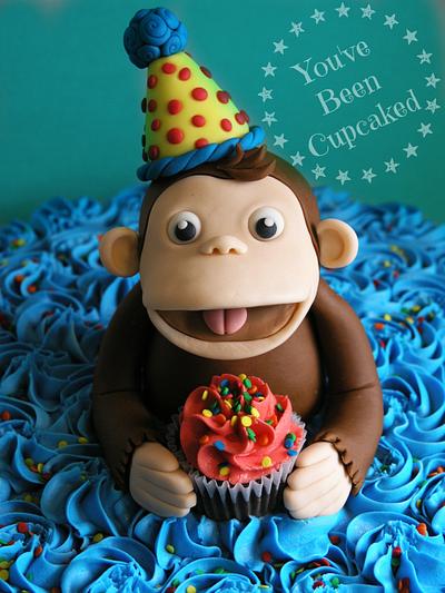 "Curious George" 1st Birthday - Cake by You've Been Cupcaked (Sara)