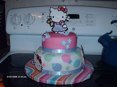 Hello Kitty Birthday Cake  - Cake by Cakes_by_Nai