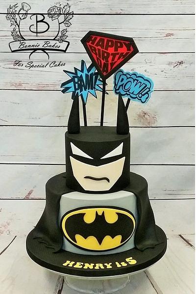 Batman Cake - Cake by Bonnie Bakes UAE