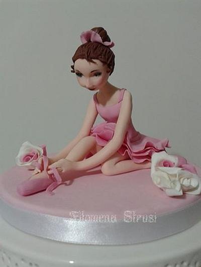 Ballerina fondant  - Cake by Filomena