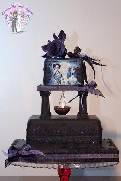 Gothic Chic for Samhain wedding - Cake by Vanilla and Love by Marco Pasquino & Micòl Giovagnoni