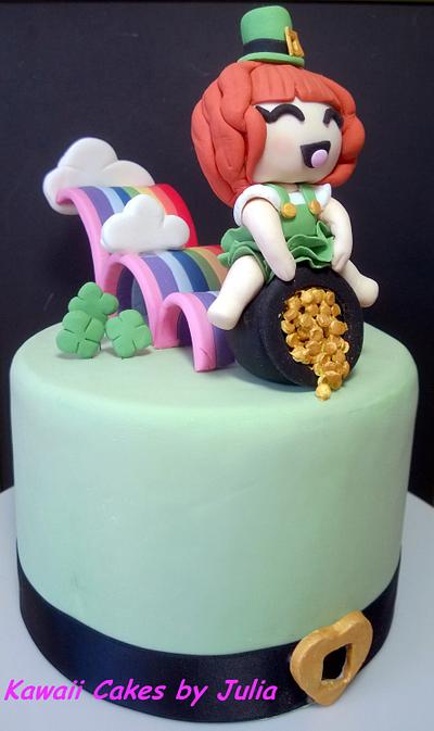 St. Patrick's Day!! - Cake by kawaiicakesbyjulia