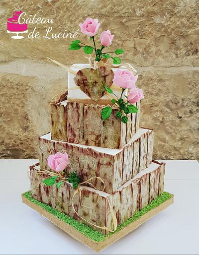 Country wedding cake  - Cake by Gâteau de Luciné