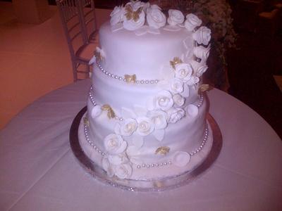 Wedding cake - Cake by Nicolene