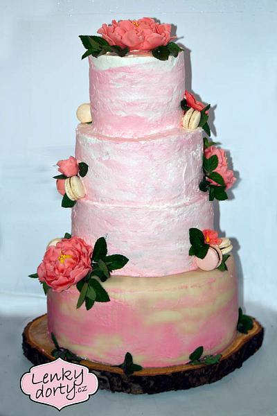 Wedding cake - Cake by Lenkydorty