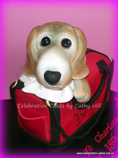 Benji The Beagle Pup - Cake by Celebration Cakes by Cathy Hill