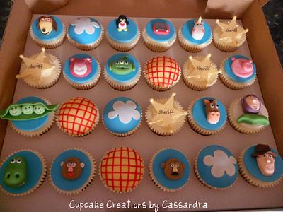 Toy Story theme cupcakes - Cake by Cupcakecreations